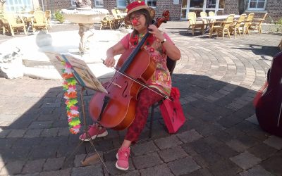 Cello-Konzert für Flüchtlingskinder